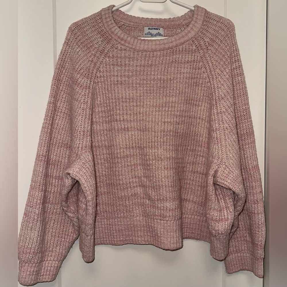 Old Navy Blush Knit Women's Plus Size 3X Sweater